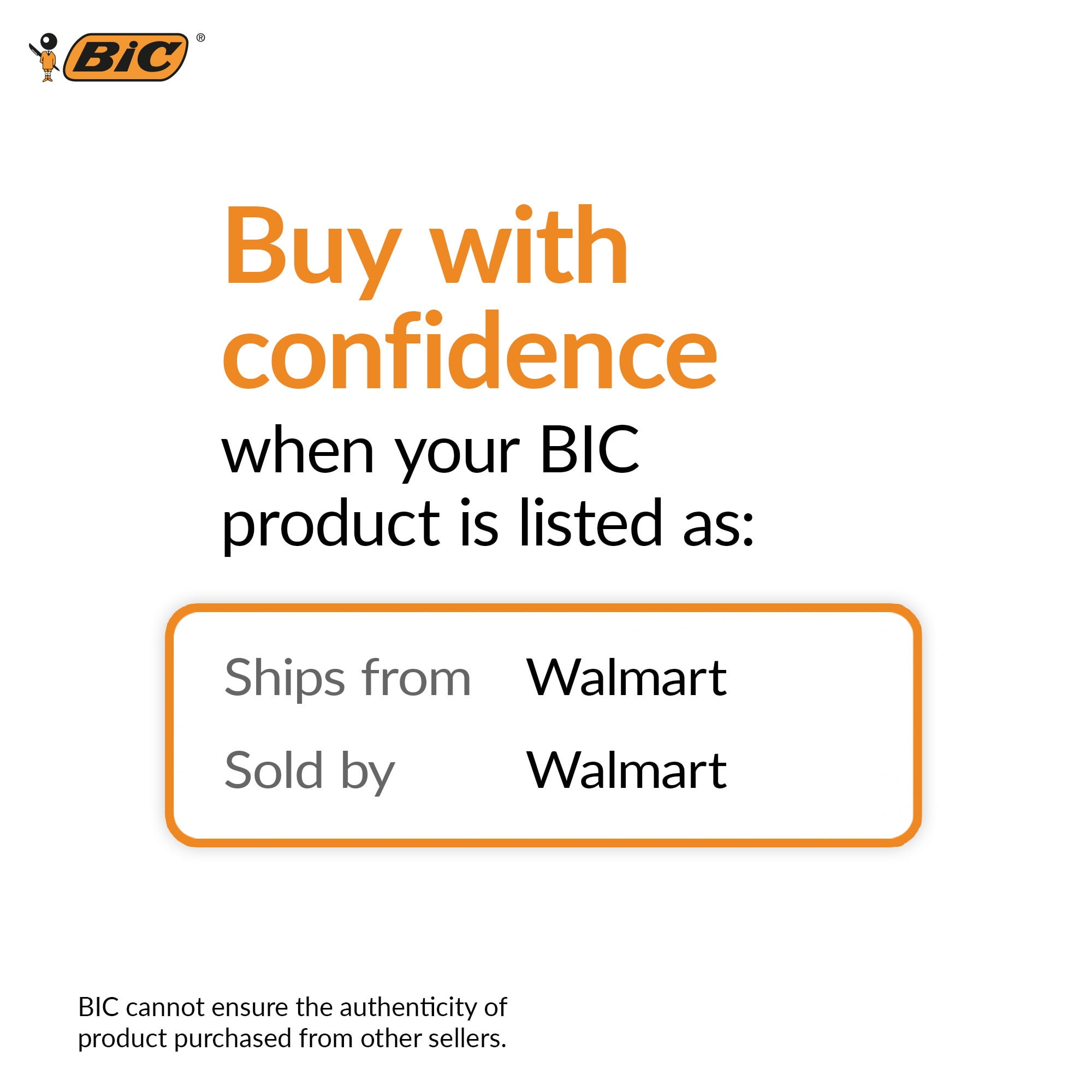 BIC Classic Lighter Assorted Colors 5-Pack