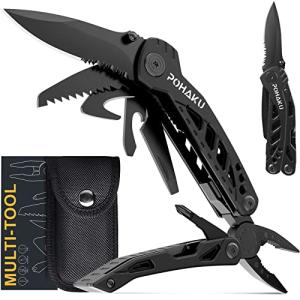 Pohaku 13-in-1 Pocket Multitool with Knife