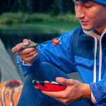 Tactical Green Spork: 3-in-1 Survival Utensil