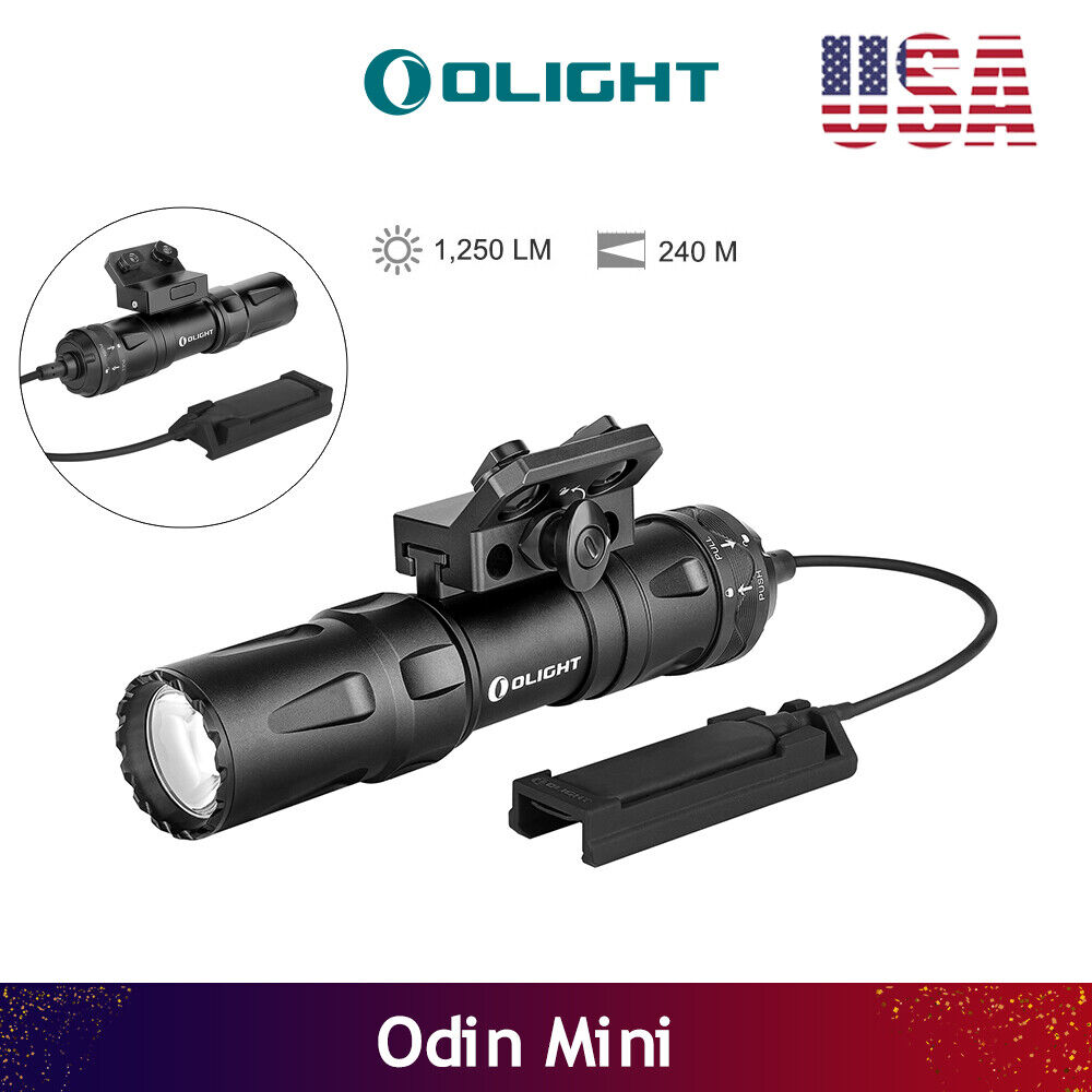 Olight Odin Mini Tactical Flashlight 1250 Lumen