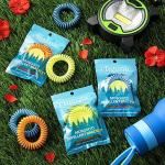 Cliganic 10 Pack Natural Mosquito Repellent Bracelets