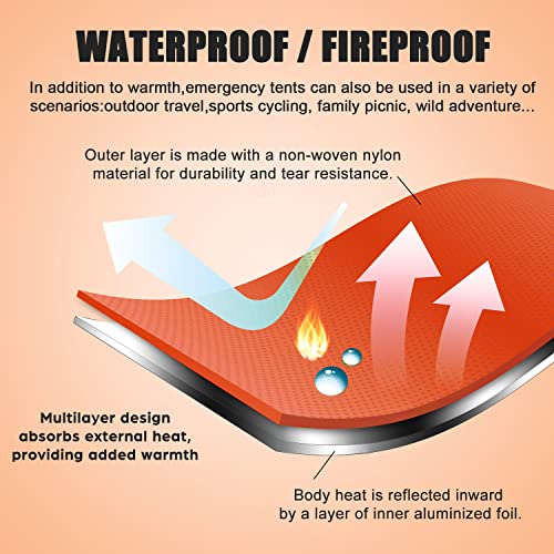 Emergency Survival Tent for Camping and Shelter