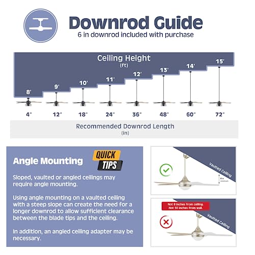 Prominence Home Teo 56 Inch Outdoor Ceiling Fan