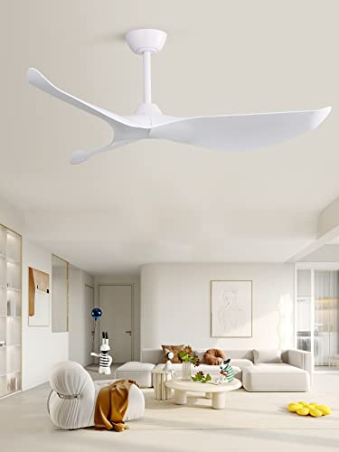 Sofucor 52" Modern Ceiling Fan with Remote Control