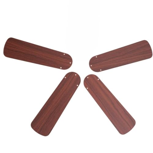 42-Inch Oak and Walnut Ceiling Fan Blades