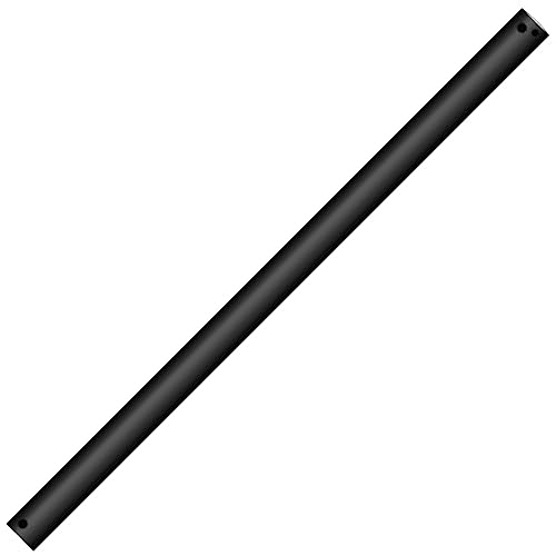 Steerg 36-Inch Black Ceiling Fan Downrod with Wire