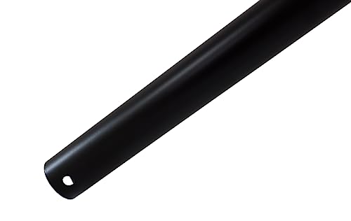 Steerg 36-Inch Black Ceiling Fan Downrod with Wire