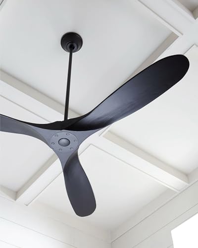Steerg 36-Inch Black Ceiling Fan Downrod with Wire