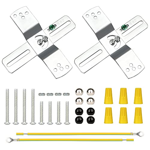 Helunsi Universal Ceiling Fan Mounting Brackets