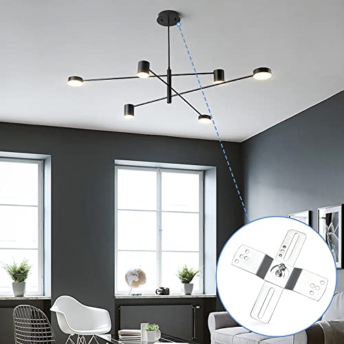 Helunsi Universal Ceiling Fan Mounting Brackets