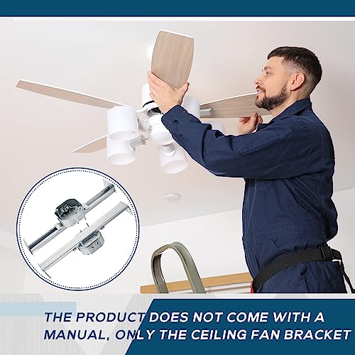 Adjustable Ceiling Fan Electrical Box Brace - 4 Pieces