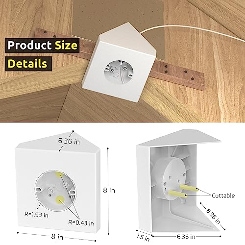 Ceiling Fan Mounting Box for Cathedral Ceilings