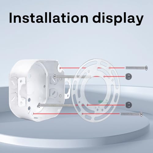 Teemyaa 2 Pack Ceiling Fan Mounting Brackets