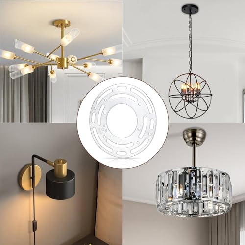 Teemyaa 2 Pack Ceiling Fan Mounting Brackets