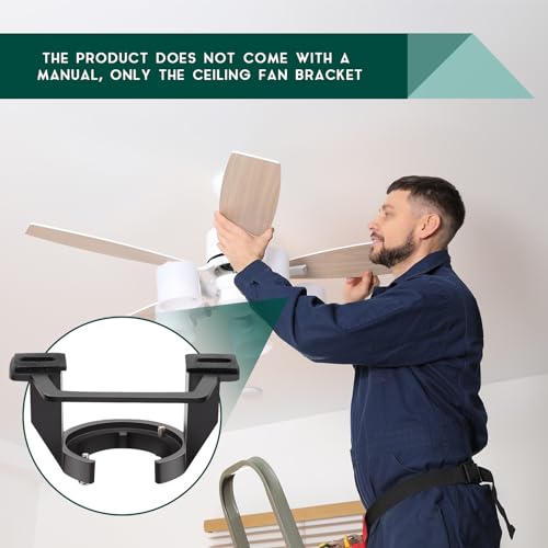 Zonon Cathedral Ceiling Fan Mounting Bracket Kit