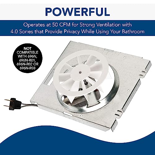 Broan-NuTone C350BN Replacement Motor and Wheel