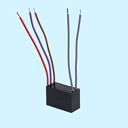Podoy 5-Wire Ceiling Fan Capacitor (2 Pack)