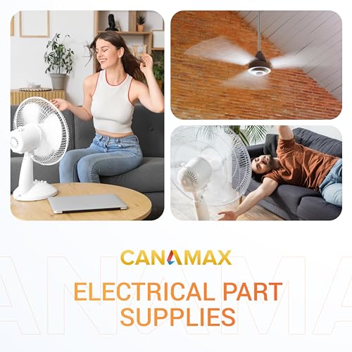 Canamax 5uF Ceiling Fan Capacitor - 2-Wire