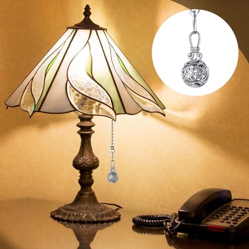 Vintage Silver Ceiling Fan Pull Chain Set