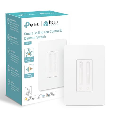 Kasa Smart Ceiling Fan Control & Dimmer Switch