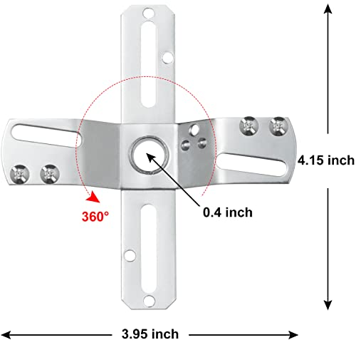 Universal Ceiling Fan Mounting Bracket with Screws
