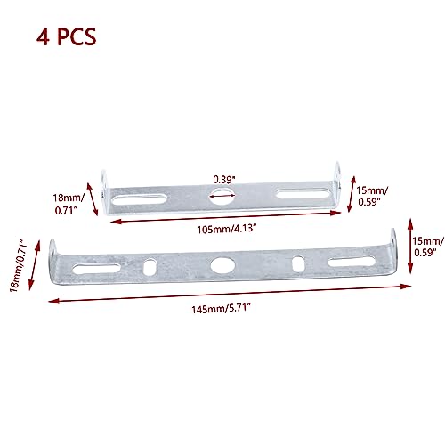 KUMGROT Ceiling Light Mounting Bracket Kit, 4 Pack