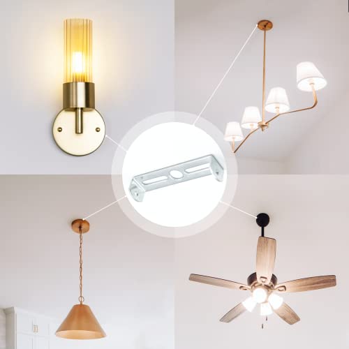ZOWZEA Square Ceiling Light Mounting Bracket Kit