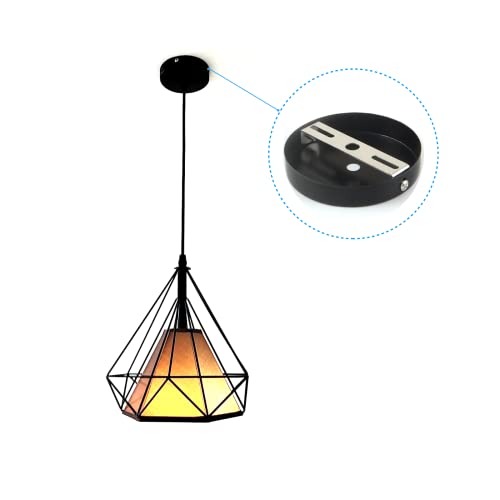 ZOWZEA Square Ceiling Light Mounting Bracket Kit