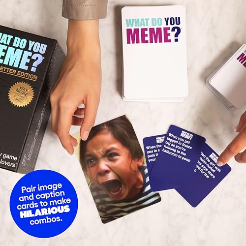What Do You Meme? Bigger Better Edition Game