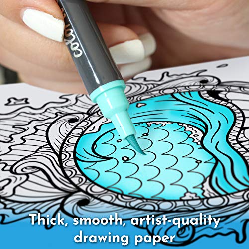 ColorIt Mandalas III Adult Coloring Book – 50 Designs