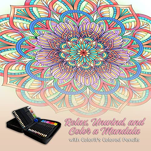 ColorIt Mandalas Volume VIII: 50 Floral & Geometric Designs