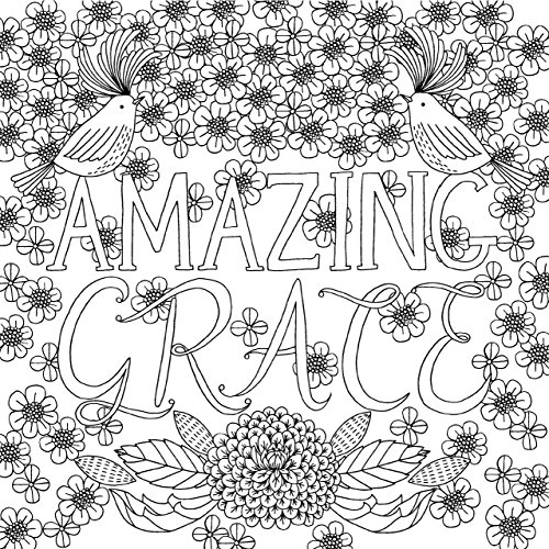 Color Me Blessed Inspirational Adult Coloring Book