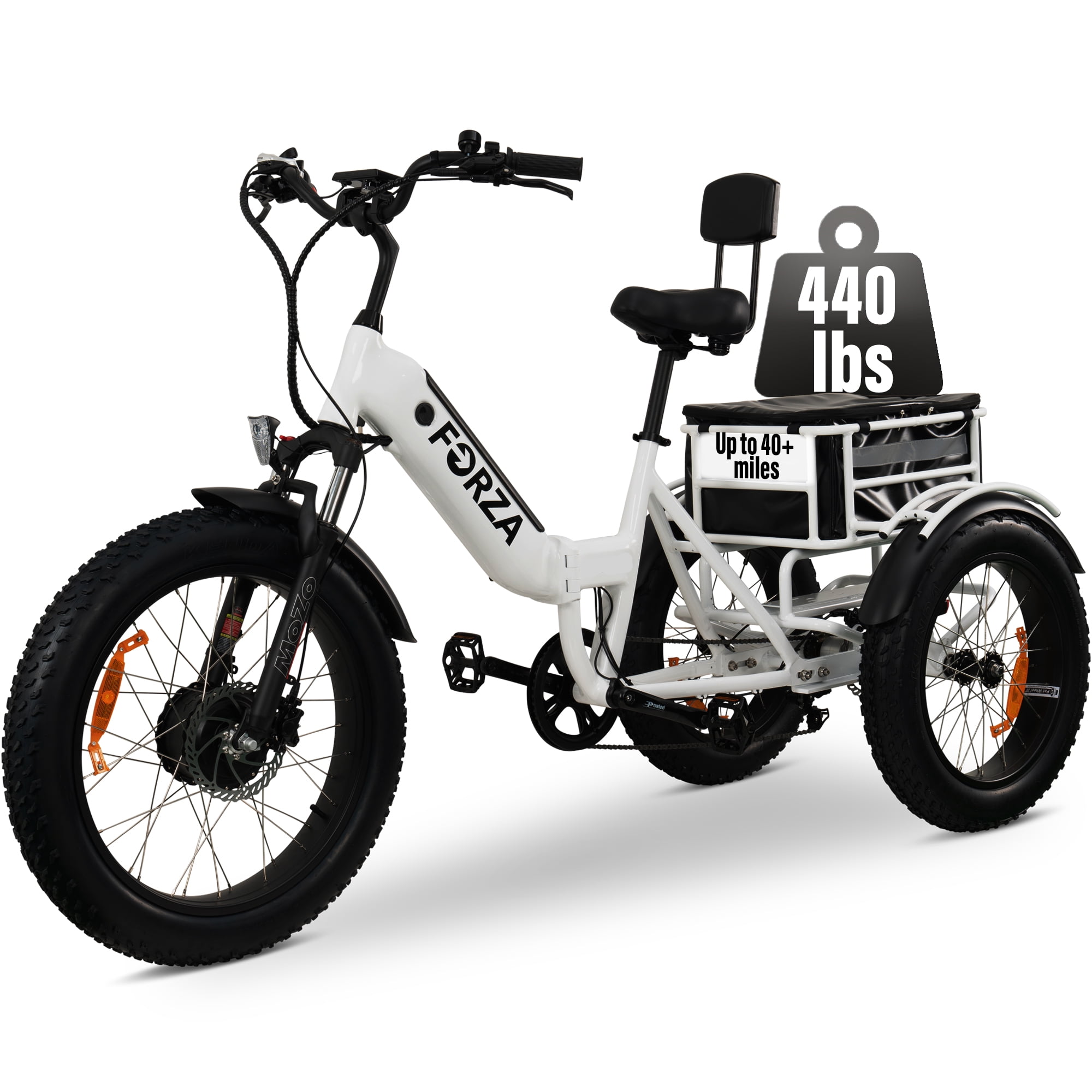 Foldable Electric Trike for Adults - 3 Wheel