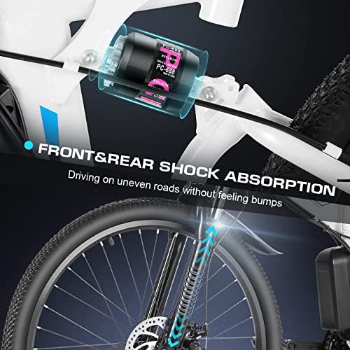 VIVI 500W Folding Electric Bike for Adults