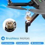 1080P FPV Drone with Brushless Motor and 2 Batteries