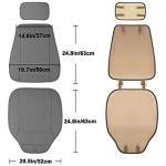 Black Panther Sideless Driver Seat Cover - Universal Fit