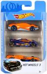 Hot Wheels 3-Car Multipack - Sports Cars Set