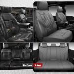 Luxury 3D Foam Faux Leather Car Seat Covers