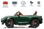Bentley EXP12 Kids Ride-On Toy Car - Green