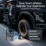 OlarHike Portable Tire Inflator with Digital Gauge