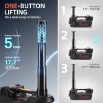 Portable Electric Car Jack Kit with Impact Wrench