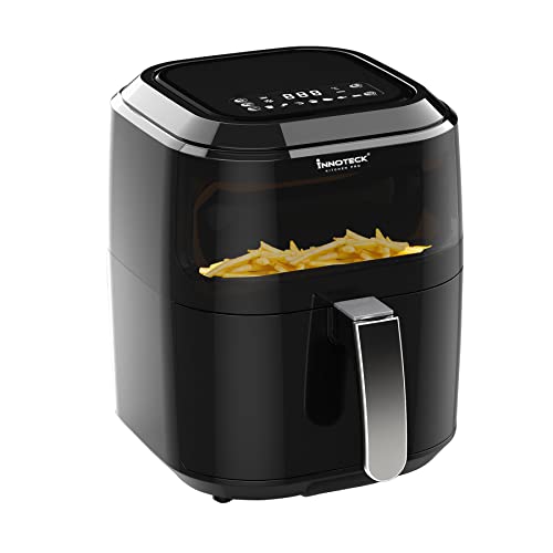 Innoteck 5L Air Fryer - Healthy, Compact, Gloss Black