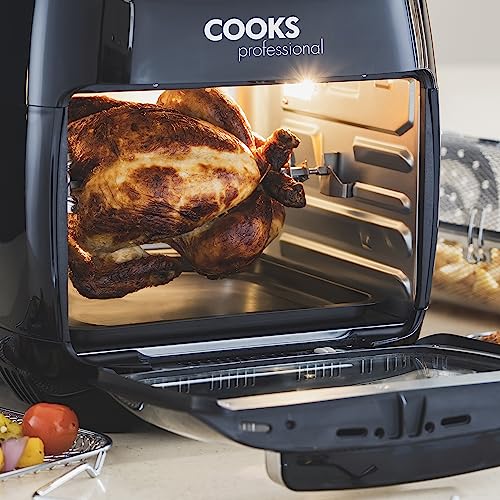 11L Digital Air Fryer Oven | 2000W | Rotisserie Function