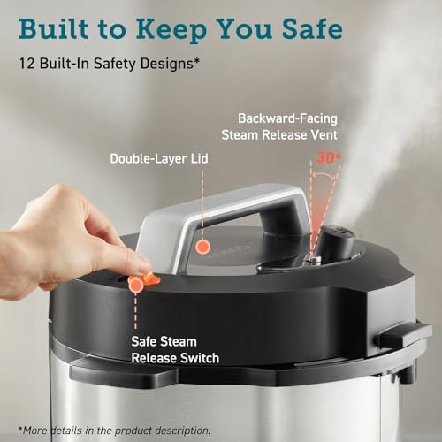 COSORI 5.7L Electric Pressure Cooker with 14 Functions