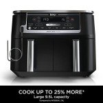 Ninja Foodi MAX Dual Zone Air Fryer AF451UK, 9.5L, Black