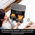 Ninja Foodi MAX Dual Zone Air Fryer AF451UK, 9.5L, Black