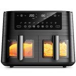 Cookwise 9L Dual Air Fryer AF2-40D06: XL Capacity, 2 Drawers, 9-In-1 Presets