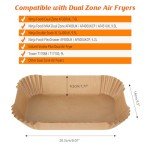 120 Air Fryer Liners for Ninja Dual Zone