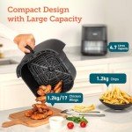 COSORI 4.7L 9-in-1 Air Fryer with Recipes