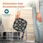 COSORI 4.7L 9-in-1 Air Fryer with Recipes